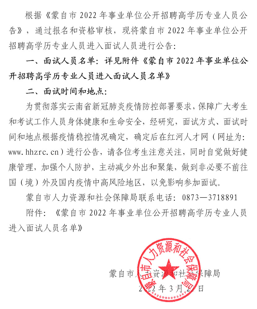 蒙自招聘高学历进面名单.jpg